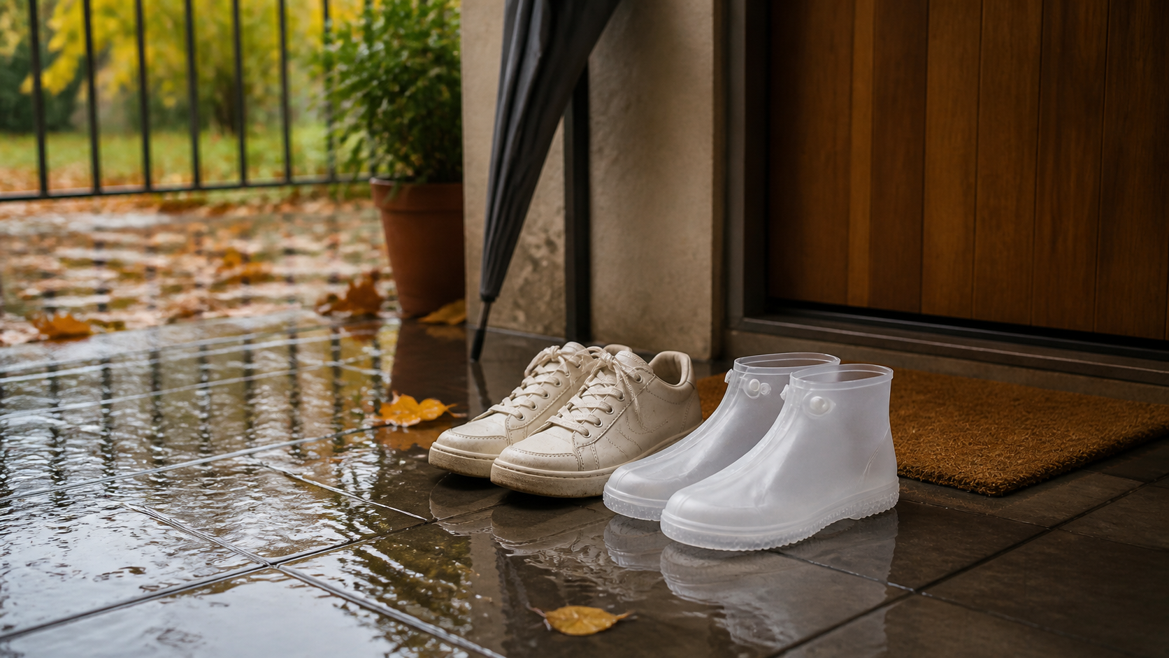 2026 防水鞋套怎麼挑？3 款蝦皮商品比較，雨天出門先確認鞋底和尺寸